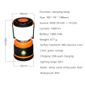 Led camping light outdoor rechargeable